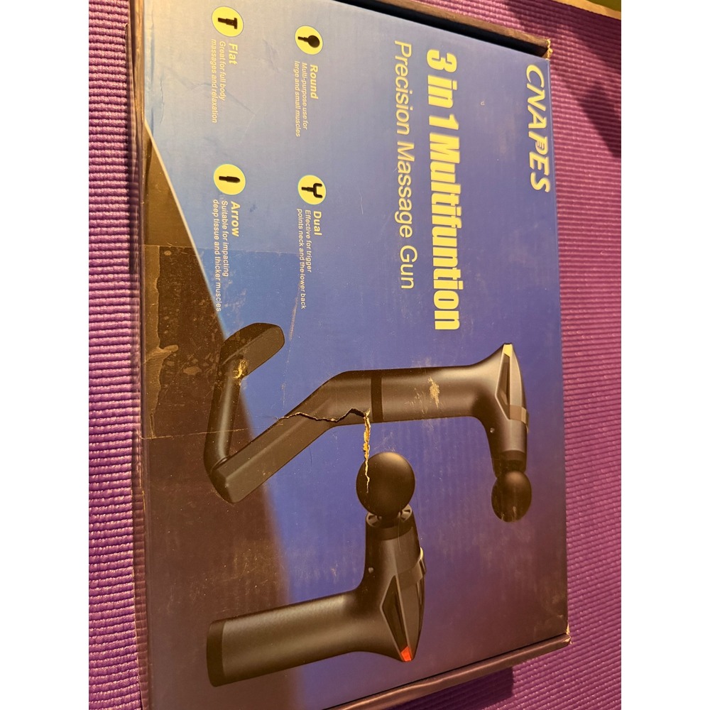 CNAPES 3 in 1 Multifunction Precision Massage Gun SL-887 Deep Tissue Massager